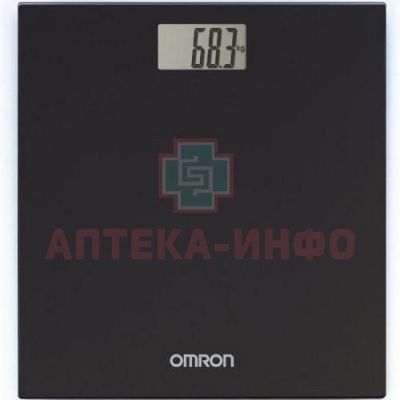 Весы OMRON HN-289 персональные цифровые (черные) Omron/Япония
